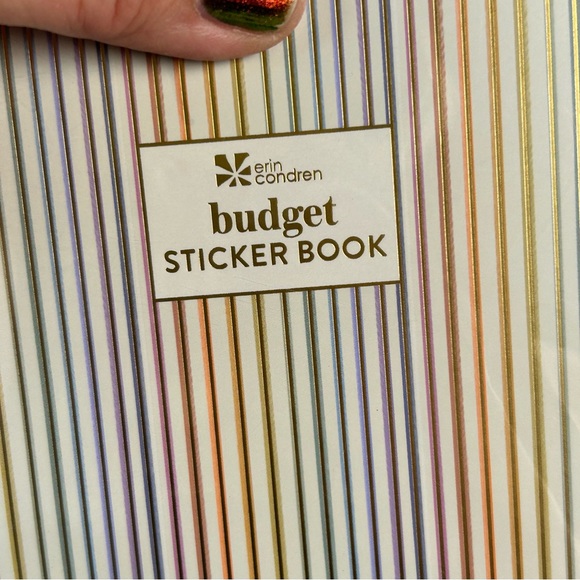 New Erin Condren designer Budget sticker book 5x7.75” with 624 stickers. - Picture 3 of 11